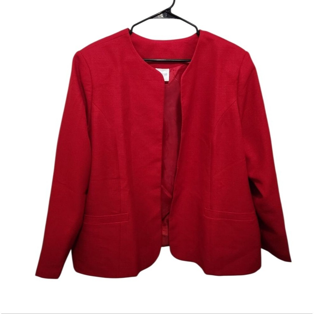 Bedford Fair Open Front Blazer 22W